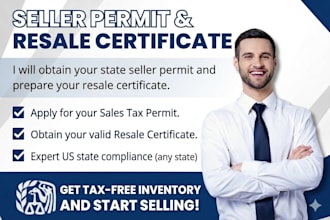 do resale certificate, seller permit, sales tax preparation, sales tax filing