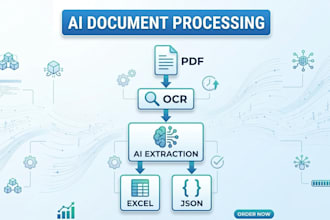 build an ai system to extract data from pdfs, invoices or documents using ocr