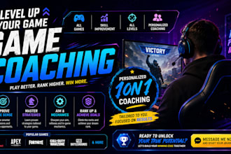be your personal online game coach and game play trainer, game coach
