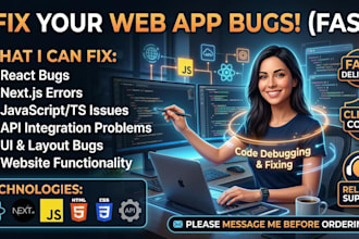 fix bugs and issues in your website