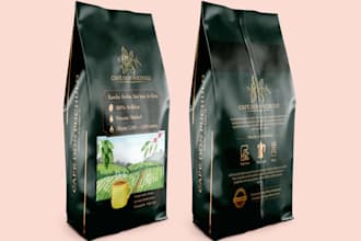 design 100 percent original custom professional packaging bag design