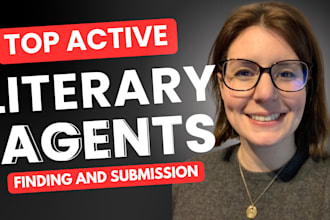 find a literary agent, write a query letter, and prepare your book submission