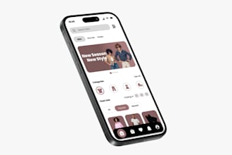 design a modern mobile app UI UX in figma