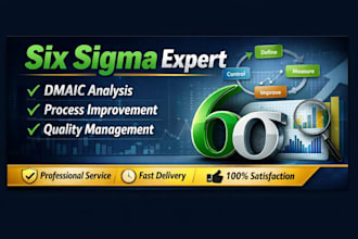 help with lean six sigma dmaic projects and process