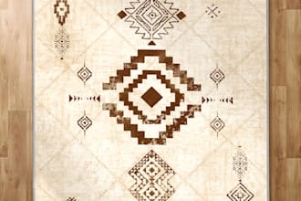 create seamless textile or rug designs for printing