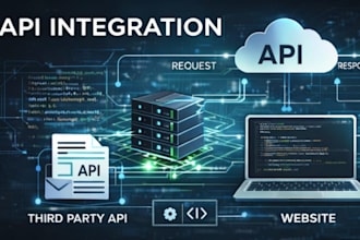 develop rest apis and integrate third party apis