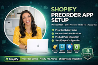 setup shopify preorder essent notify preorder globo preorder wolf preorder now