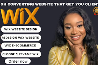 design wix website redesign wix website, revamp wix, clone wix website