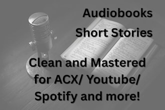 narrate your audiobook or short story
