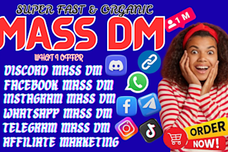 do discord mass dm facebook, instagram mass dm telegram dm whatsapp mass dm