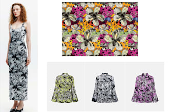 create seamless textile patterns for fashion