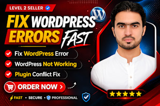 fix wordpress errors, bugs, white screen and plugin conflicts