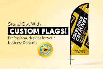 design professional feather flags for your business or event