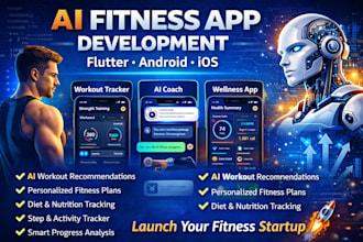 develop a fitness and wellness app with ai integration using flutter