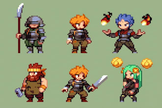 design pixel art animation pixel art background sprite sheet pixel art character