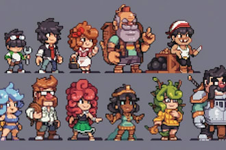 create pixel art animation pixel art background sprite sheet pixel art character