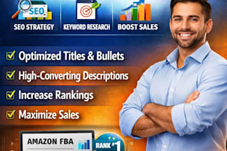 optimize your amazon fba fbm listings with SEO, keyword research