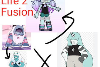 create gacha life 2 fusion characters