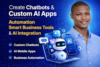 create chatbot custom ai app automation smart business tools and ai integration
