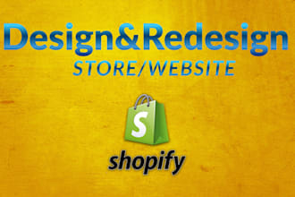 help you with shopify store setuo and shopify support