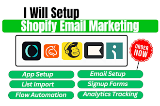 setup shopify email marketing sendwill omnisend vitals klaviyo brevo mailchimp