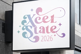 design event graphics, posters, or competition branding