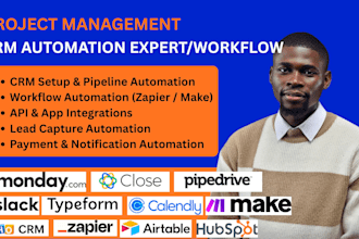 closecrm pipedrive monday automation calendly typeform stripe slack integration