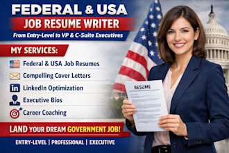 do federal resume government resume usa job resume writing