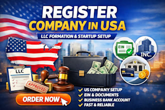 register company in USA business registration company formation US startup setup