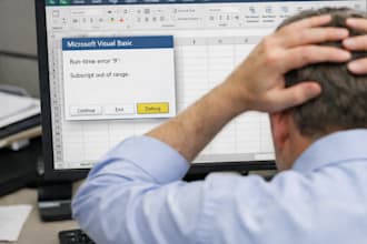 help you debug or fix one vba runtime error