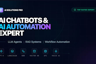 build ai agents, chatbots, rag systems and workflow automation