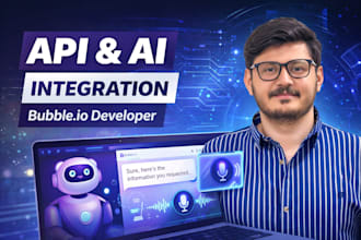 integrate openai stripe and rest apis into your bubble io app