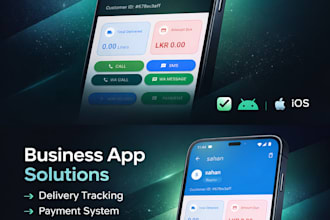 develop a flutter mobile app for your startup or business