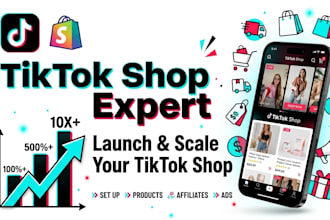 setup and manage tiktok shop with influencer and affiliate marketing