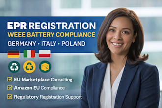 do epr registration weee battery compliance germany italy poland eu marketplace