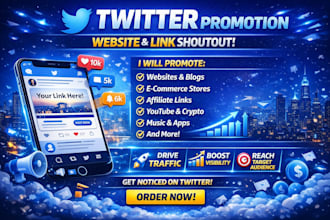 twitter shoutout, website promotion, share link to 80m UK,USA,fb,ig audience