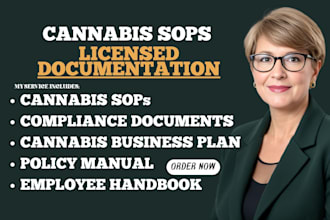 write compliant cannabis workplace policies and sops