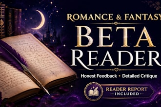 be your beta reader, romance beta reader, fantasy beta reader alpha reader