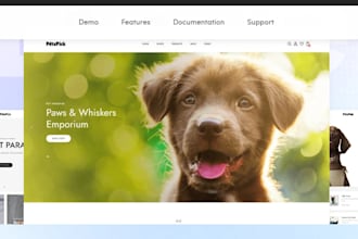 design pet shopify store shopify pet store shopify pet supplies shopify website