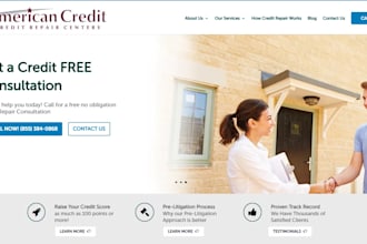 setup credit repair website and setup automation for you