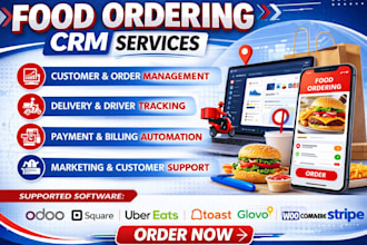 setup food ordering crm restaurant gloriafood toast chownow flipdish opentable