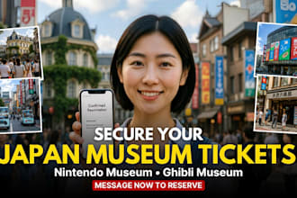 secure your nintendo museum and ghibli museum tickets