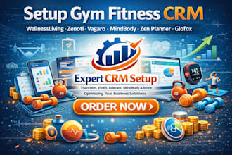 setup gym fitness CRM wellnessliving zenoti vagaro mindbody zen planner glofox