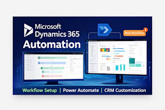 automate workflows in microsoft dynamics 365 CRM