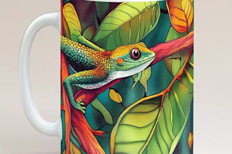 draw a mug or coffee mug design
