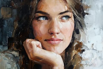 paint renaissance art oil painting portrait