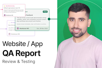 test and review your website or app for UI UX issues and usability bugs