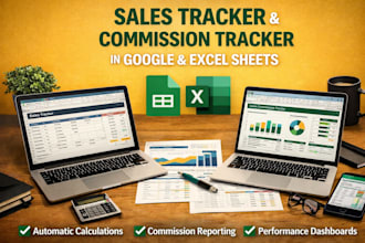 do sales tracker spreadsheet, sales commission tracker in google and excel sheet