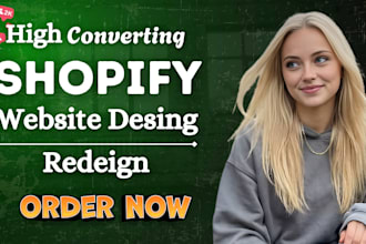 shopify store design shopify store redesign shopify website design shopify store