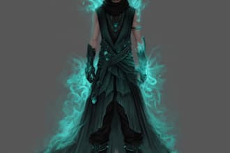 design a character concept in fantasy, sci fi or any
